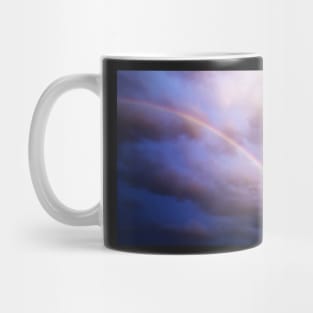 Rainbow Through Clouds Mug